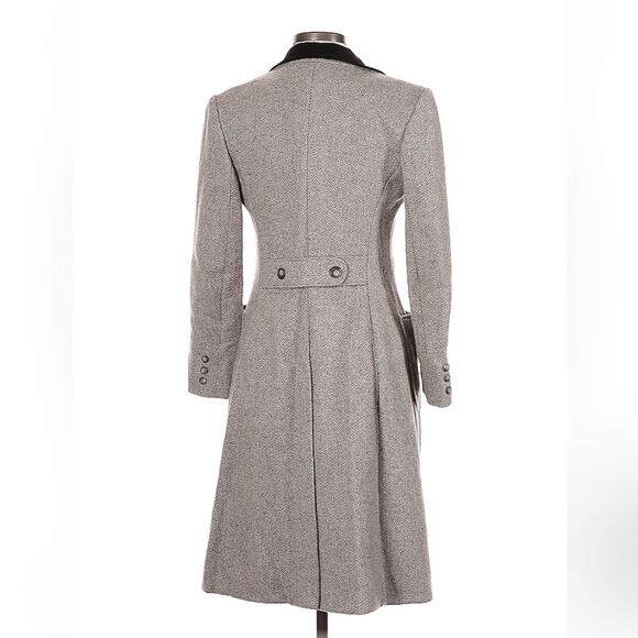 Vintage Jill Jr wool blend a line midi peacoat, size 9 - Picture 2 of 11
